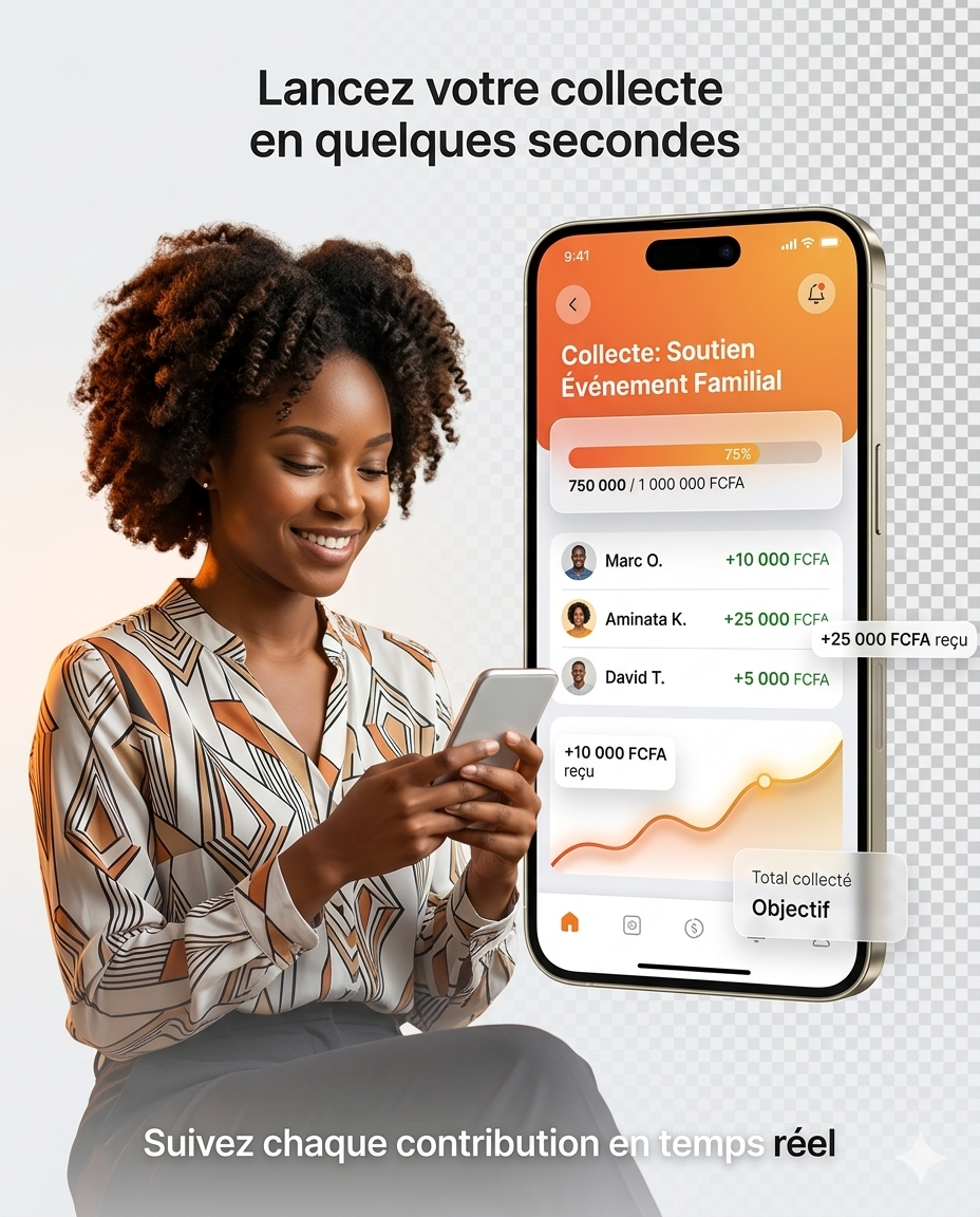 Dashboard de collecte de fonds EnCash